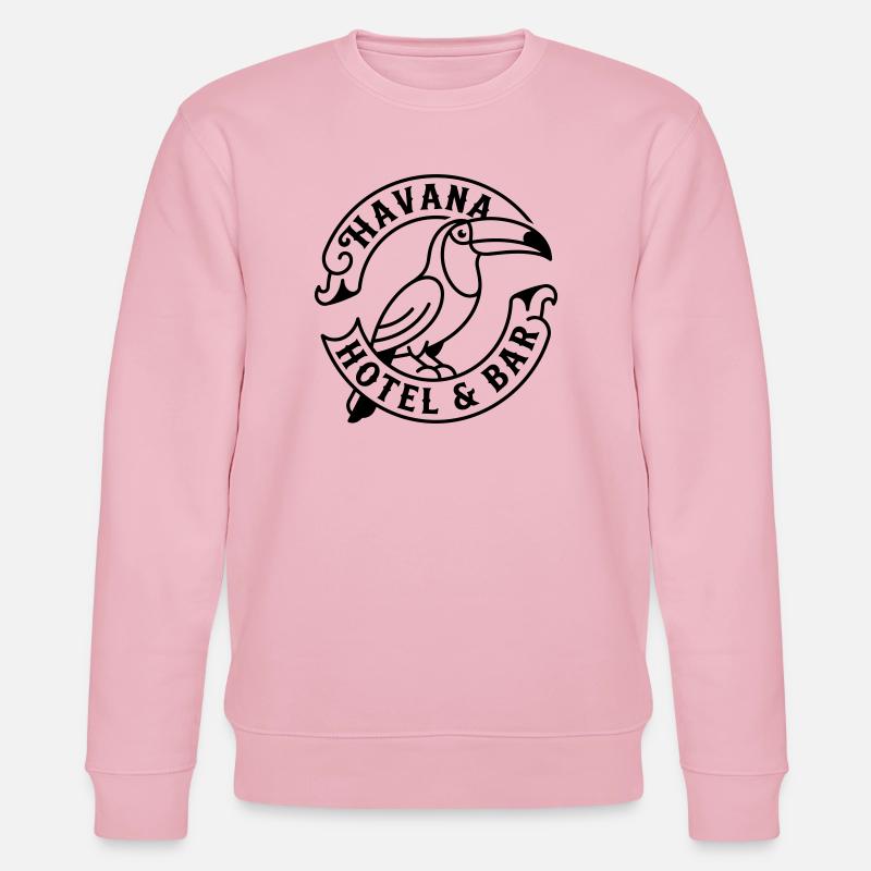 La Havane - Sweat bio CHANGER Stanley/Stella Unisexe - rose pâle