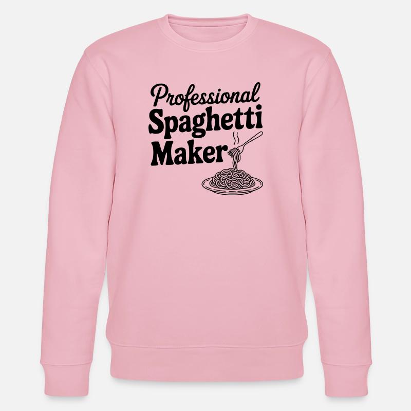 Professional Spaghetti Maker - Stanley/Stella CHANGER Unisex Organic Sweatshirt - cotton pink