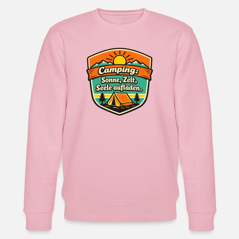 Campeur - Sweat bio CHANGER Stanley/Stella Unisexe - rose pâle