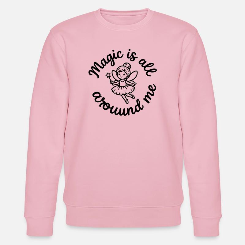 Fée - Sweat bio CHANGER Stanley/Stella Unisexe - rose pâle