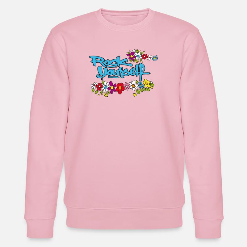 Balancez-vous - Sweat bio CHANGER Stanley/Stella Unisexe - rose pâle