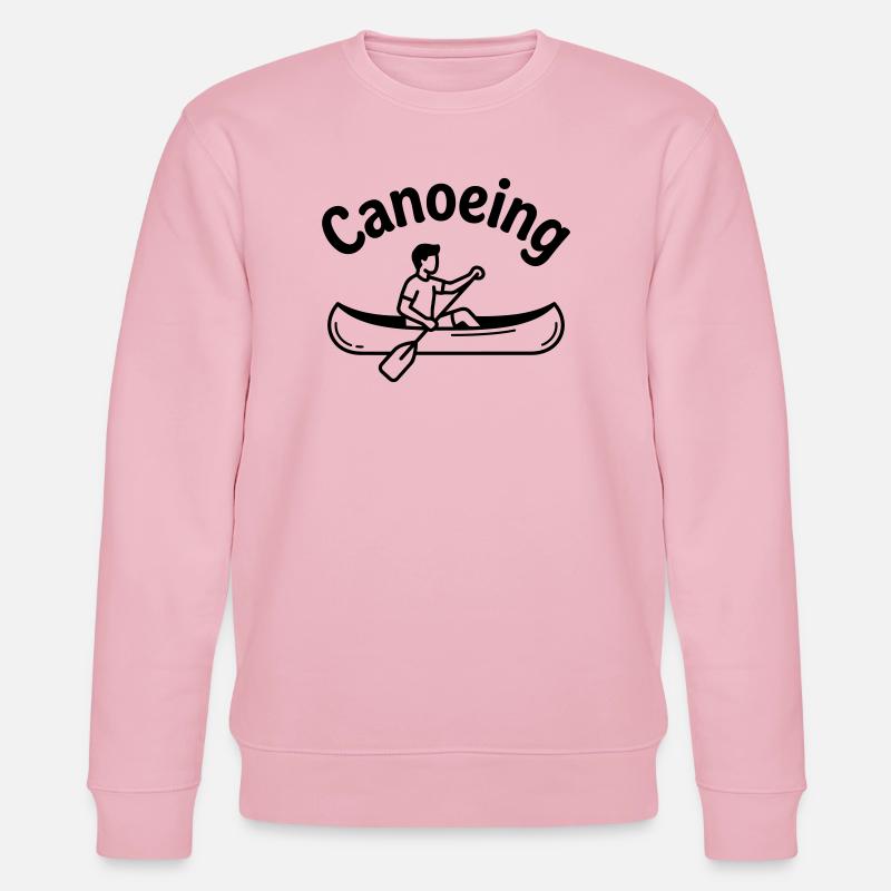 Canoeing - Stanley/Stella CHANGER Unisex Organic Sweatshirt - cotton pink