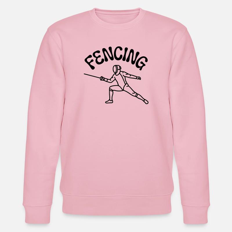 Fechten - Stanley/Stella Unisex Bio-Sweatshirt CHANGER - Hellrosa