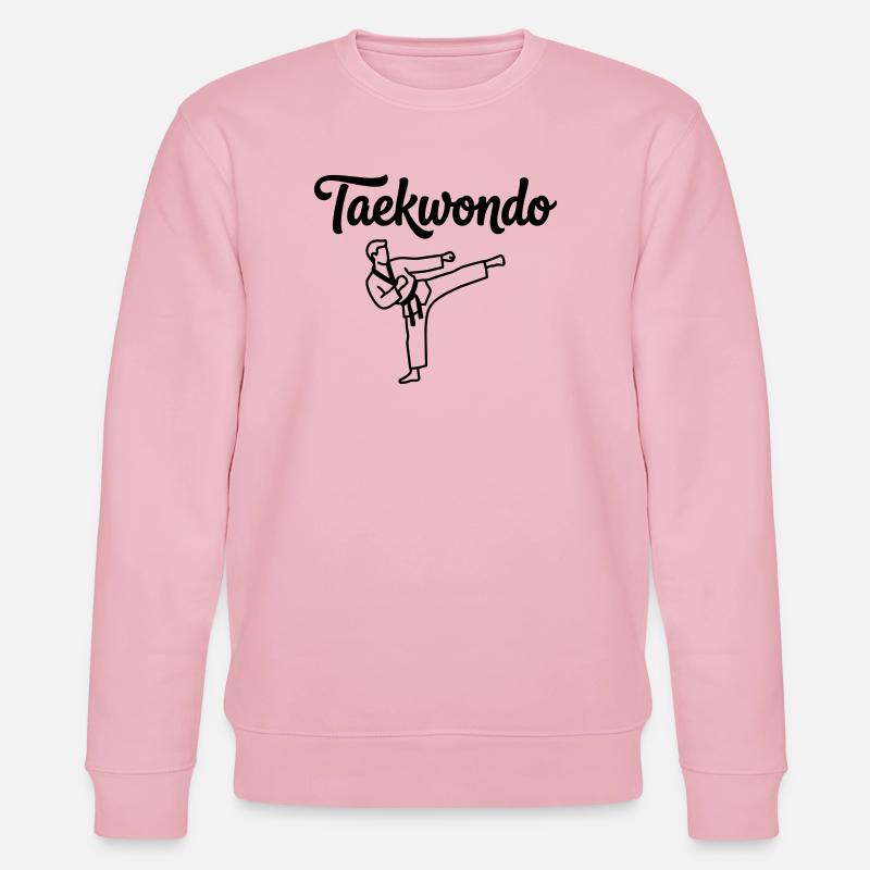 taekwondo - Stanley/Stella CHANGER Unisex Organic Sweatshirt - cotton pink