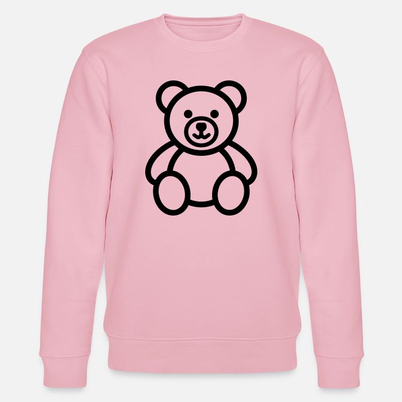 Bär - Stanley/Stella Unisex Bio-Sweatshirt CHANGER  - Hellrosa