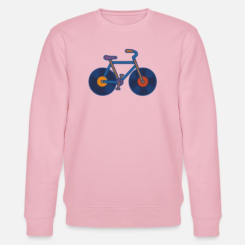 Vinyl Cycle Echo - Stanley/Stella CHANGER Unisex Organic Sweatshirt - cotton pink