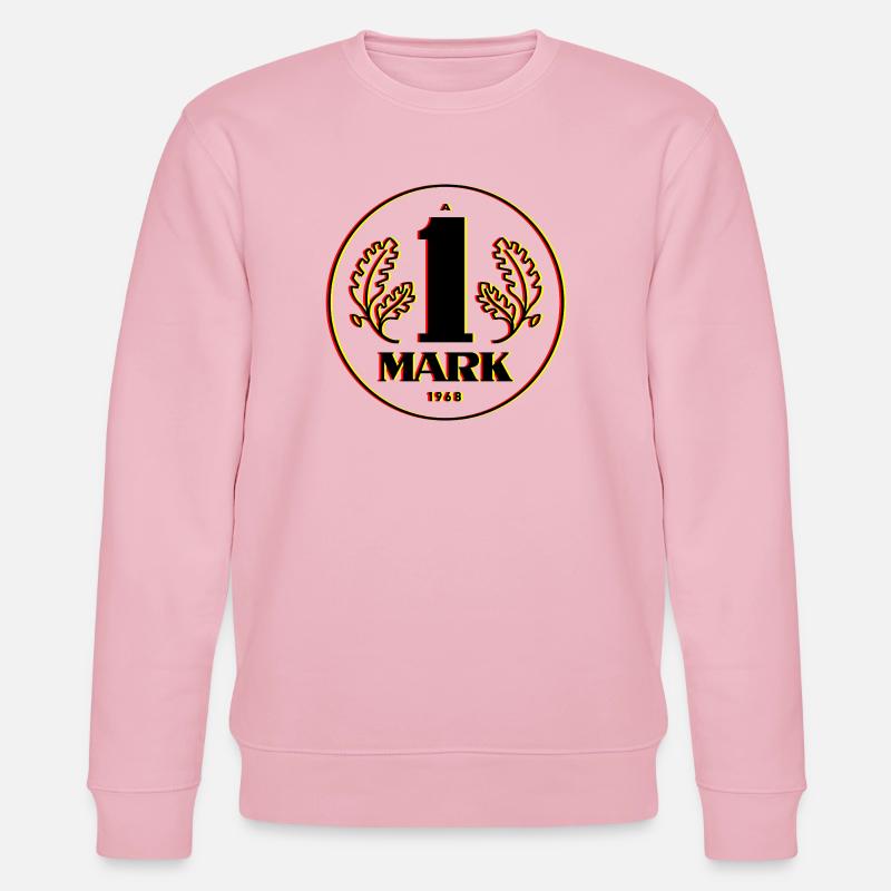 Ostmark 3D Schwarz Rot Gold - Stanley/Stella Unisex Bio-Sweatshirt CHANGER - Hellrosa