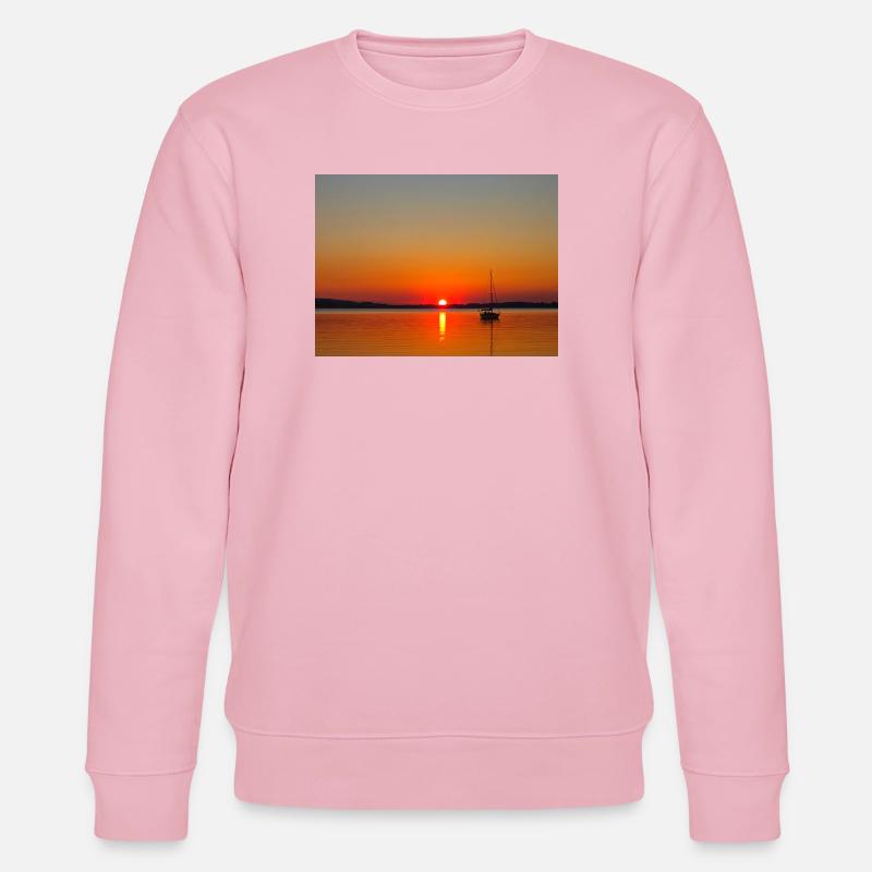 Mer de Bavière - Sweat bio CHANGER Stanley/Stella Unisexe - rose pâle