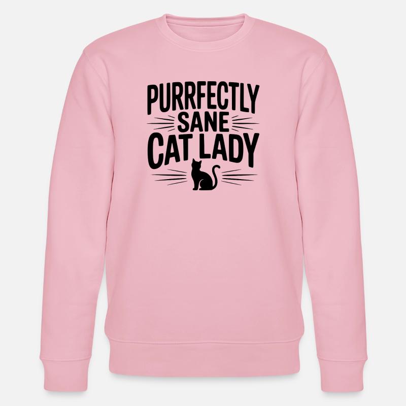 Parfaite Chat Parfaite - Sweat bio CHANGER Stanley/Stella Unisexe - rose pâle