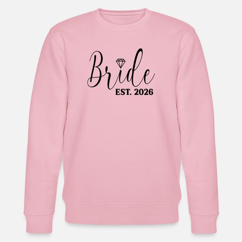 Bride Wedding 2026 - Stanley/Stella CHANGER Unisex Organic Sweatshirt - cotton pink