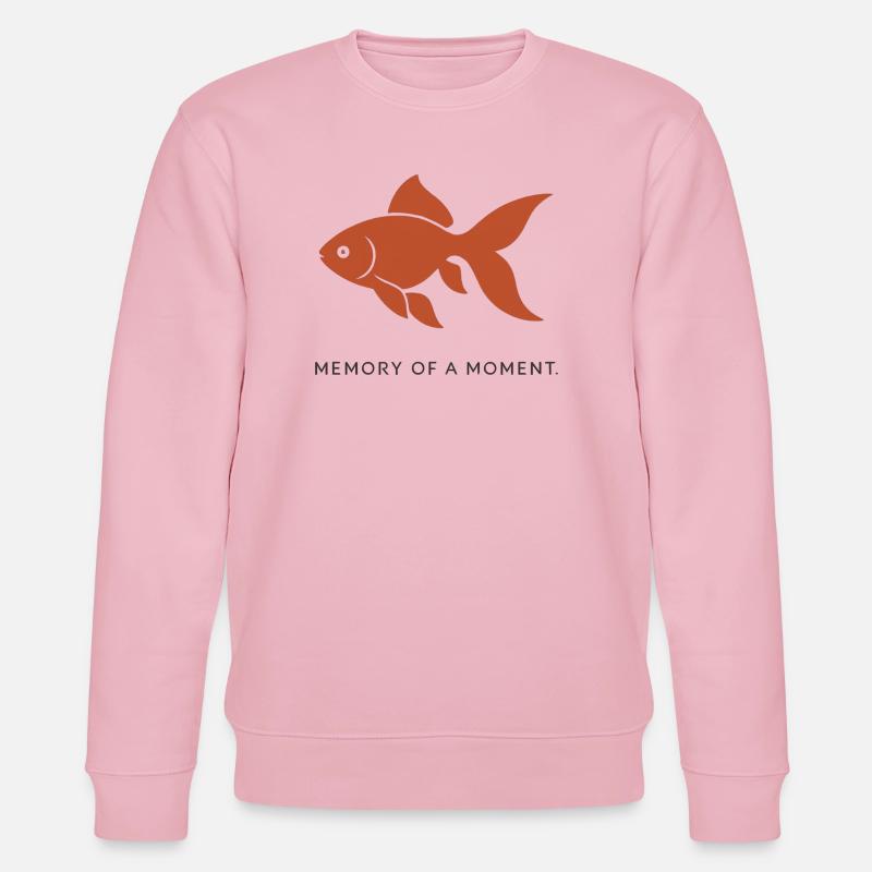 ERINNERUNG AN EINEN MOMENT - Stanley/Stella Unisex Bio-Sweatshirt CHANGER - Hellrosa