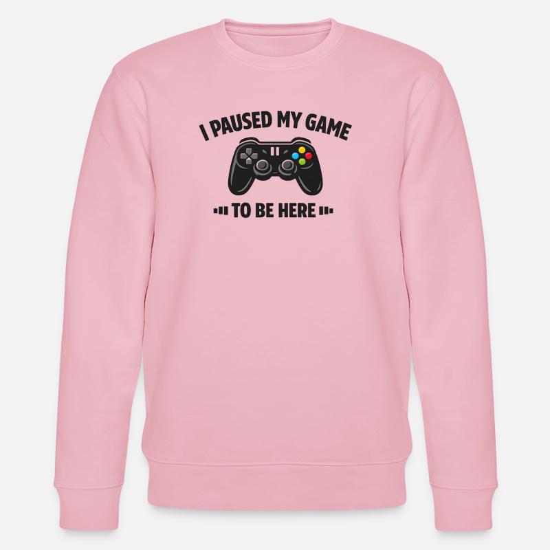 Gaming Design - Stanley/Stella CHANGER Unisex Organic Sweatshirt - cotton pink