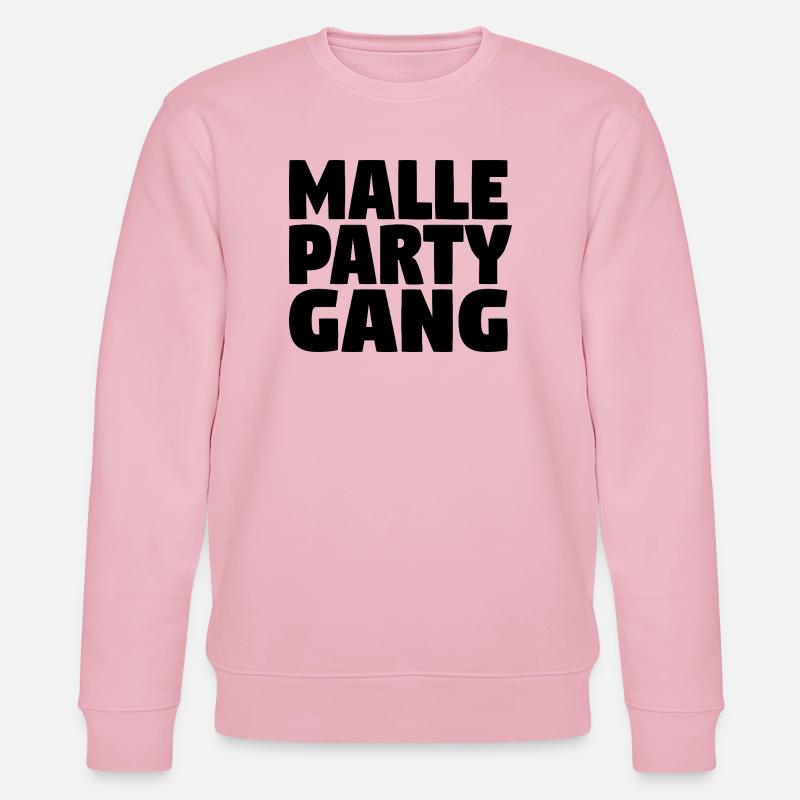 Mallorca Party Gang - Stanley/Stella Unisex Bio-Sweatshirt CHANGER  - Hellrosa