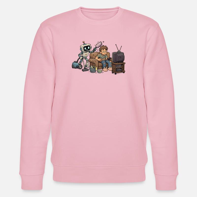 EnjoyLife - Stanley/Stella Unisex Bio-Sweatshirt CHANGER  - Hellrosa