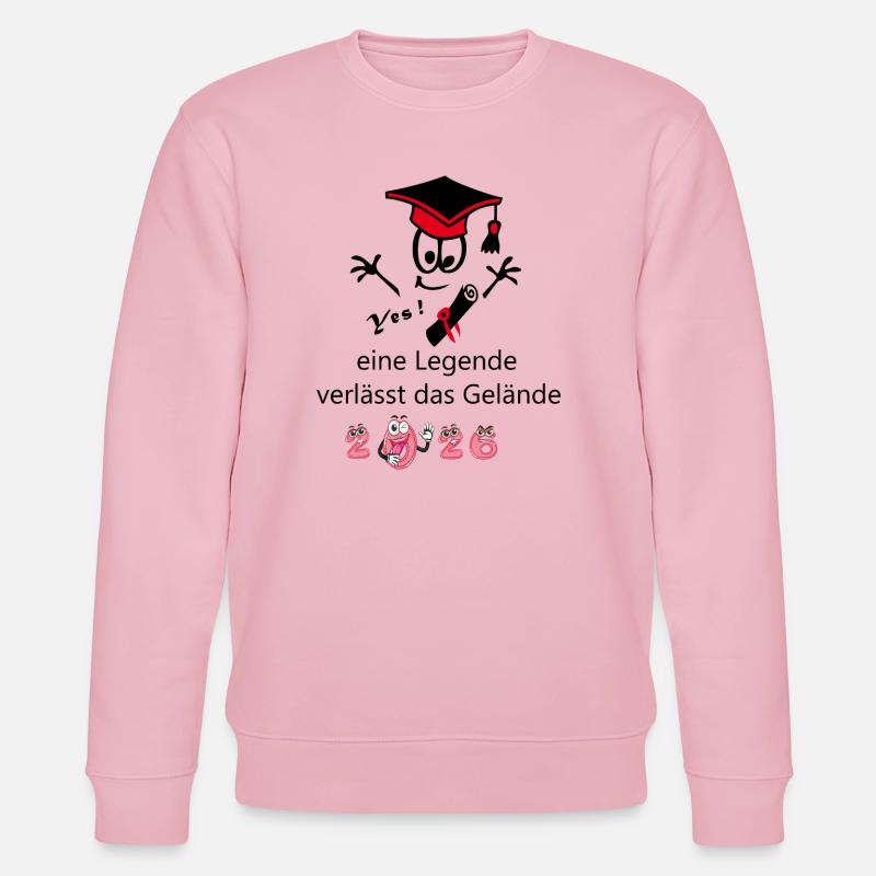 Schulabschluss 2026 - Stanley/Stella Unisex Bio-Sweatshirt CHANGER - Hellrosa