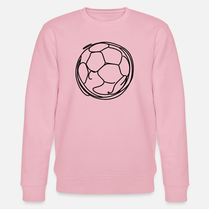 Fußball - Stanley/Stella Unisex Bio-Sweatshirt CHANGER - Hellrosa