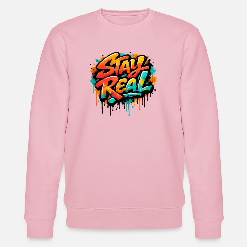 Stay_Real - Sweat bio CHANGER Stanley/Stella Unisexe - rose pâle
