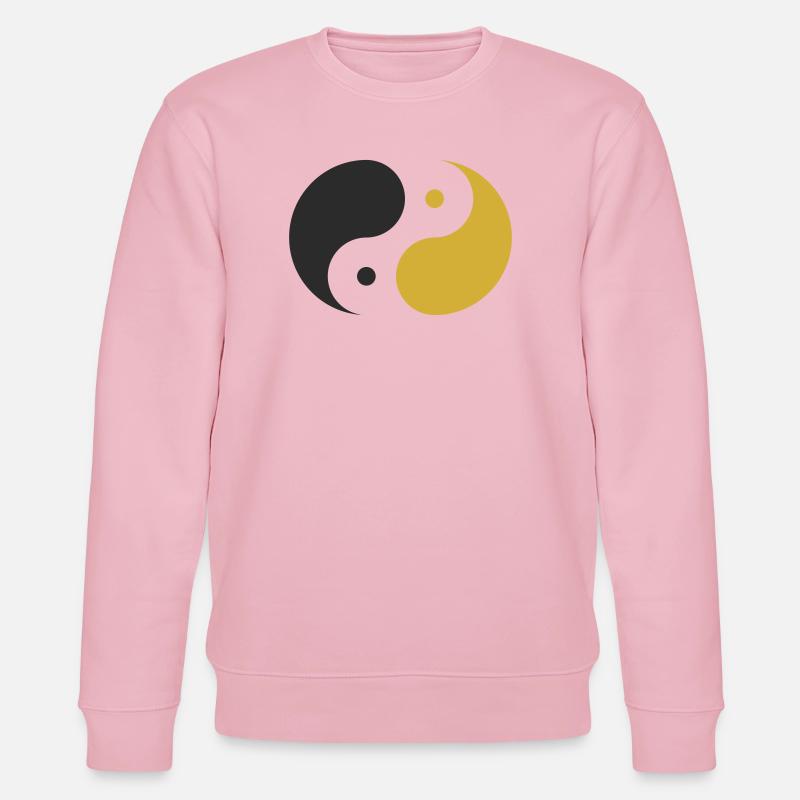 Yin & Yang - Stanley/Stella Unisex Bio-Sweatshirt CHANGER - Hellrosa