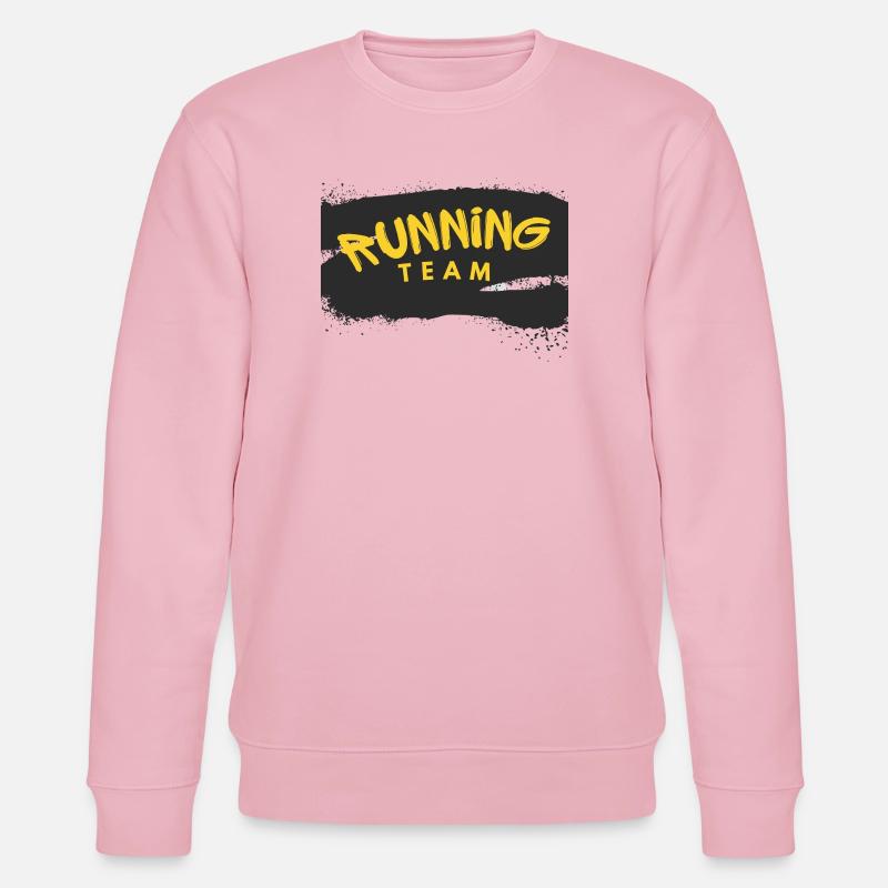 Équipe de course - Sweat bio CHANGER Stanley/Stella Unisexe - rose pâle