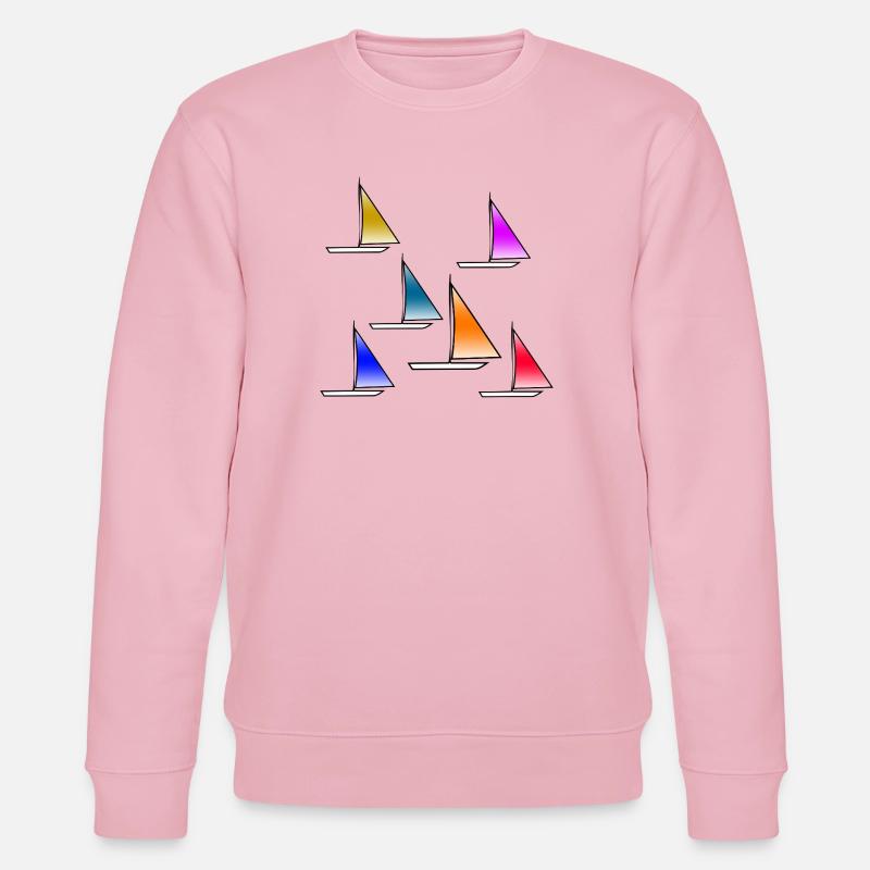 Voile - Sweat bio CHANGER Stanley/Stella Unisexe - rose pâle