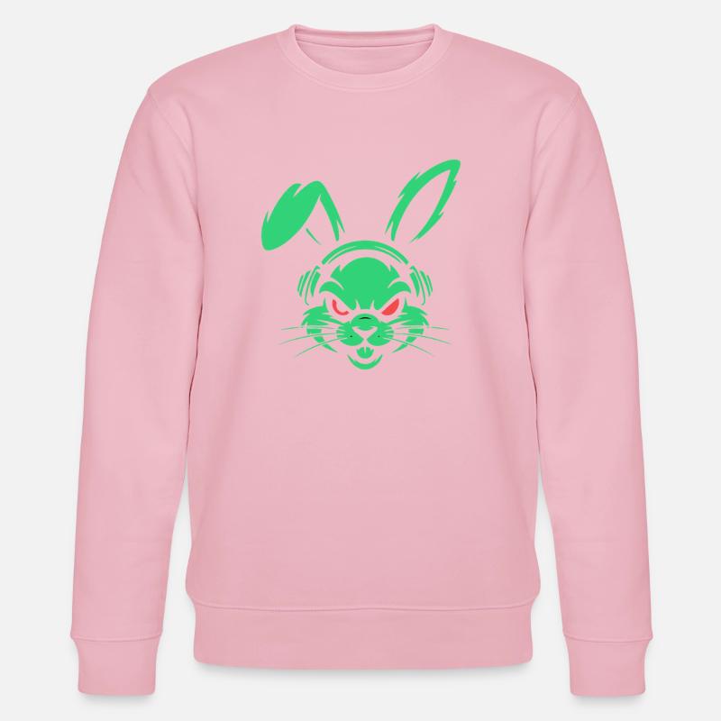 Neon Beats - Stanley/Stella Unisex Bio-Sweatshirt CHANGER - Hellrosa