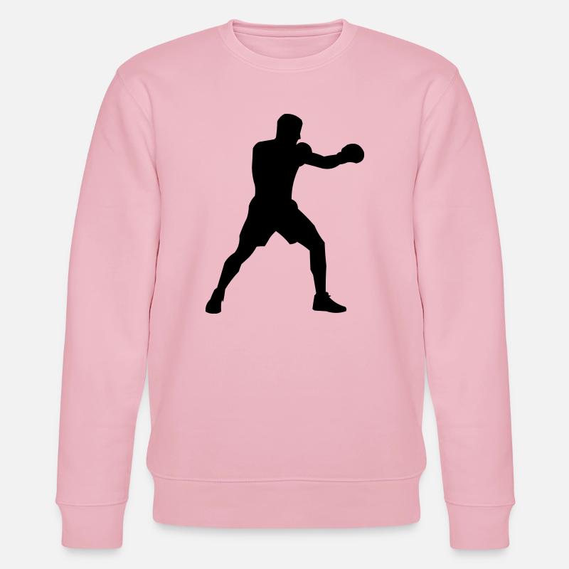 boxer - Stanley/Stella Unisex Bio-Sweatshirt CHANGER - Hellrosa