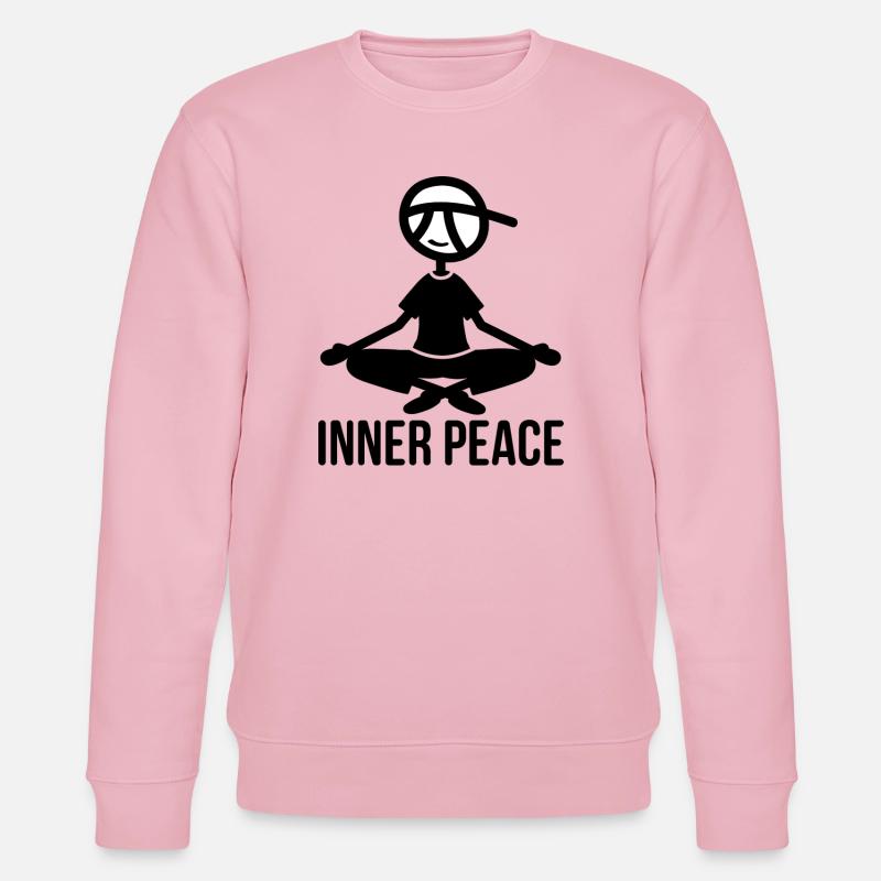 Inner Peace - Stanley/Stella CHANGER Unisex Organic Sweatshirt - cotton pink