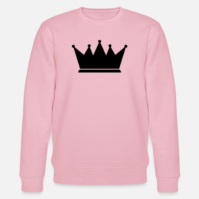 Couronne - Sweat bio CHANGER Stanley/Stella Unisexe - rose pâle