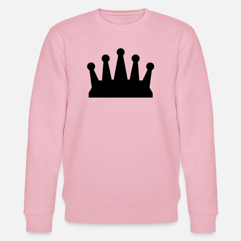 Crown - Stanley/Stella CHANGER Unisex Organic Sweatshirt - cotton pink