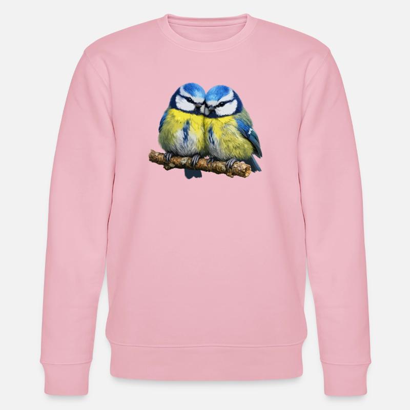 Zwei Blaue - Stanley/Stella Unisex Bio-Sweatshirt CHANGER  - Hellrosa