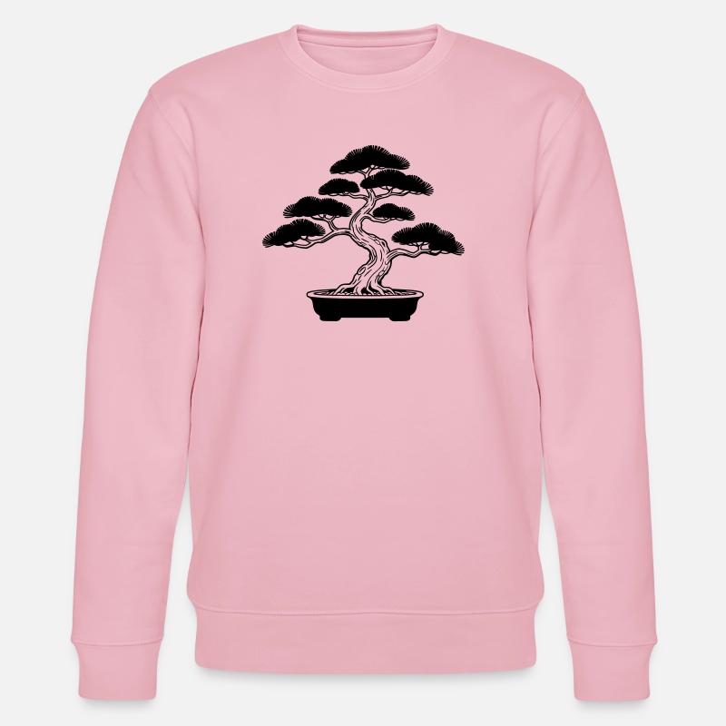 Bonsai - Stanley/Stella Unisex Bio-Sweatshirt CHANGER - Hellrosa