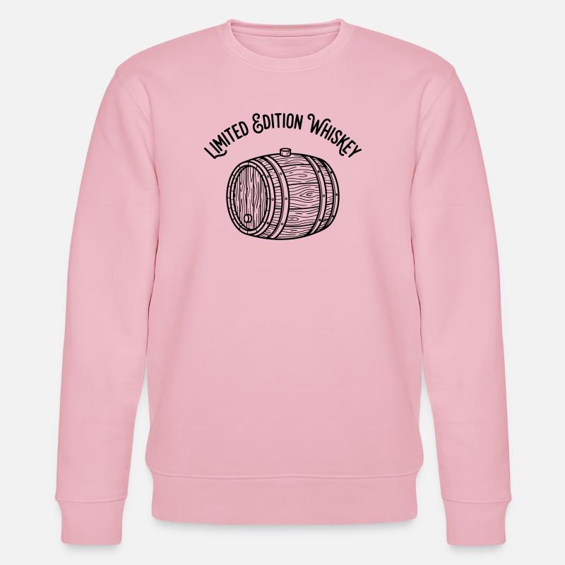 whisky - Sweat bio CHANGER Stanley/Stella Unisexe - rose pâle