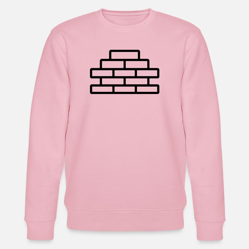 Ziegel - Stanley/Stella Unisex Bio-Sweatshirt CHANGER - Hellrosa