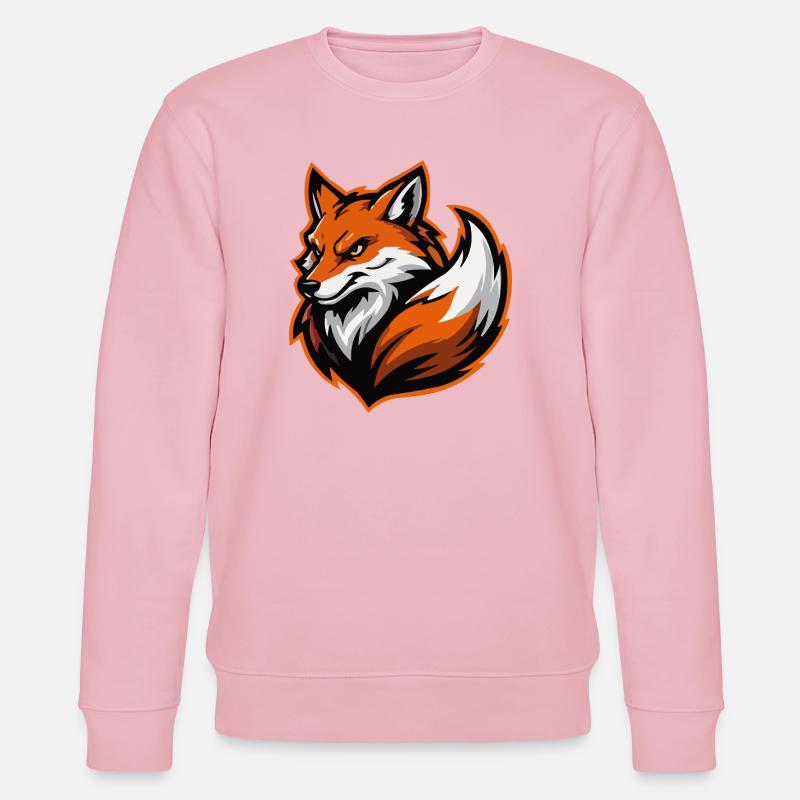 fuchs-esports - Stanley/Stella Unisex Bio-Sweatshirt CHANGER  - Hellrosa