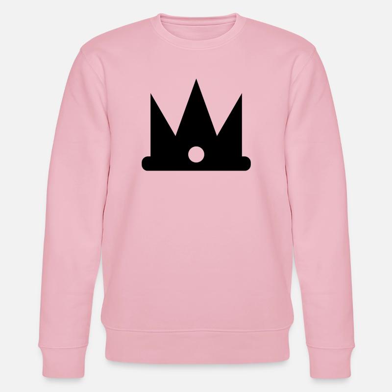 Krone - Stanley/Stella Unisex Bio-Sweatshirt CHANGER  - Hellrosa
