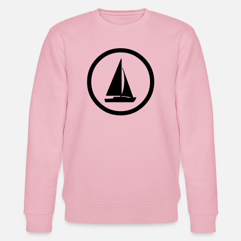 Voile - Sweat bio CHANGER Stanley/Stella Unisexe - rose pâle