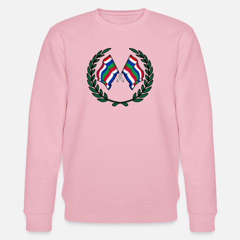 Schier Laurel Flags – Island Pride - Sweat bio CHANGER Stanley/Stella Unisexe - rose pâle
