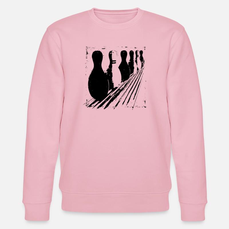 Bowling - Sweat bio CHANGER Stanley/Stella Unisexe - rose pâle