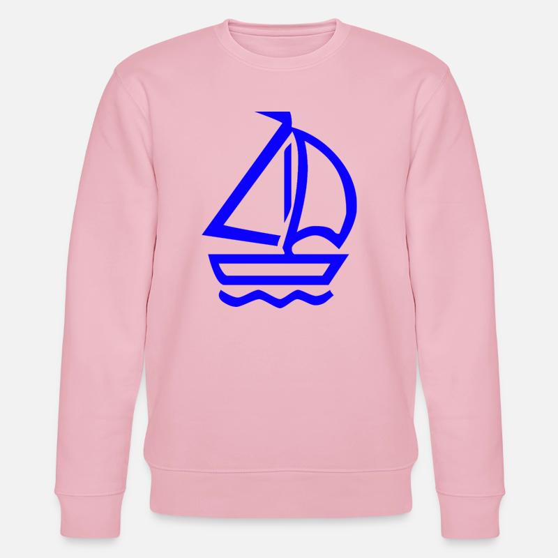 Segeln - Stanley/Stella Unisex Bio-Sweatshirt CHANGER - Hellrosa