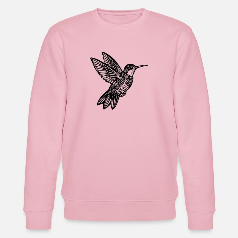 Colibri - Sweat bio CHANGER Stanley/Stella Unisexe - rose pâle