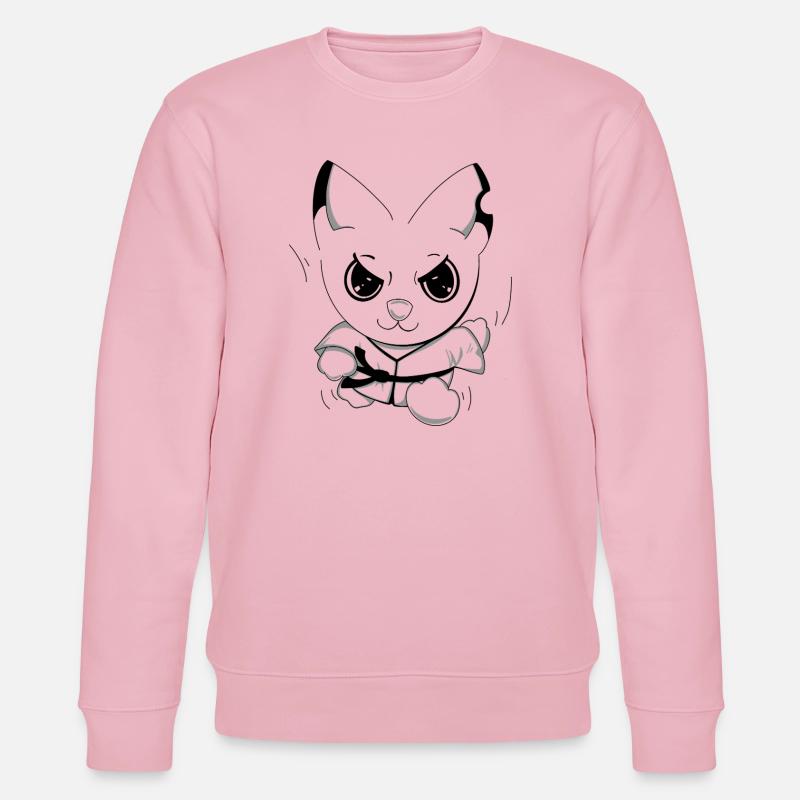 Karateeee - Stanley/Stella Unisex Bio-Sweatshirt CHANGER  - Hellrosa