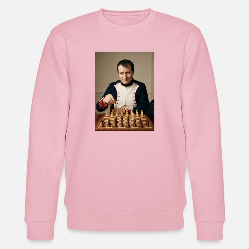 Napoléon joue aux échecs. - Sweat bio CHANGER Stanley/Stella Unisexe - rose pâle