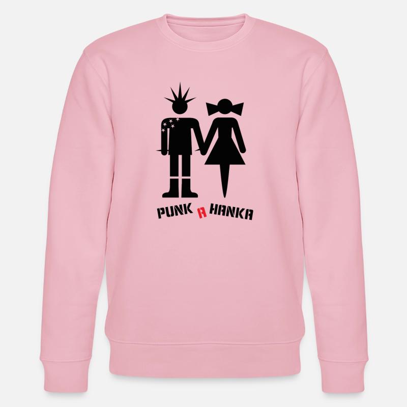 PUNK A HANKA - Stanley/Stella Unisex Bio-Sweatshirt CHANGER - Hellrosa