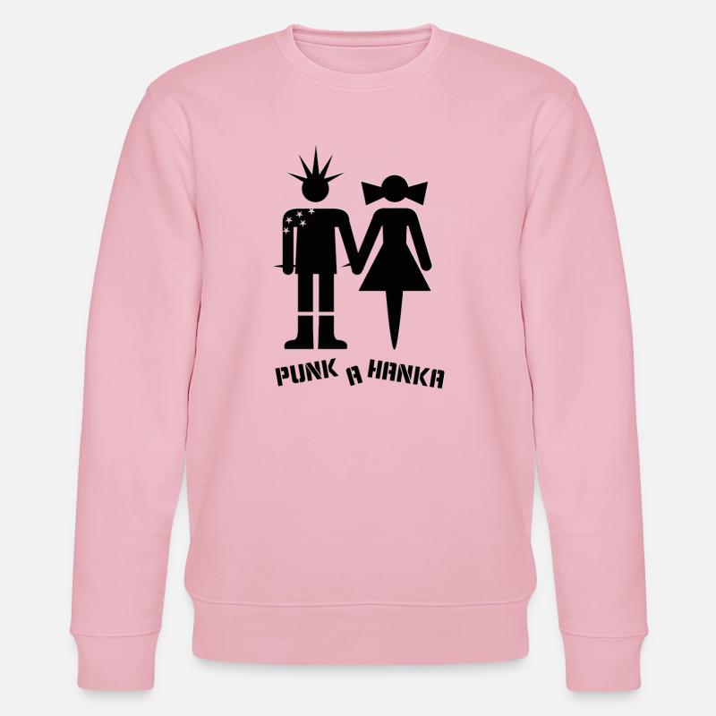 PUNK A HANKA - Stanley/Stella Unisex Bio-Sweatshirt CHANGER - Hellrosa