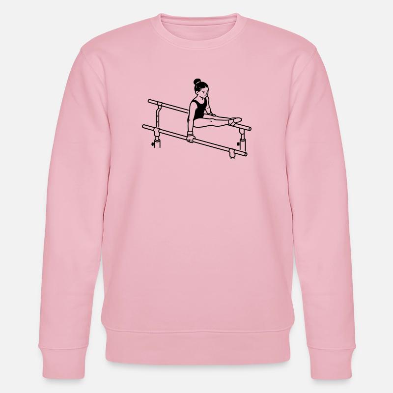 gymnastique - Sweat bio CHANGER Stanley/Stella Unisexe - rose pâle