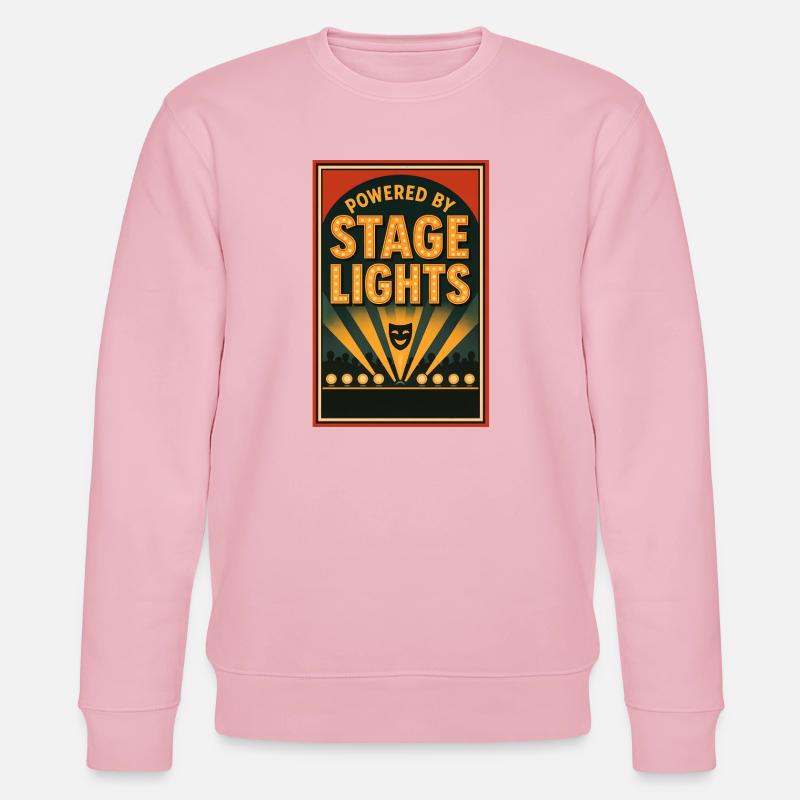 Propulsé par Spotlight | Théâtre Scène - Sweat bio CHANGER Stanley/Stella Unisexe - rose pâle
