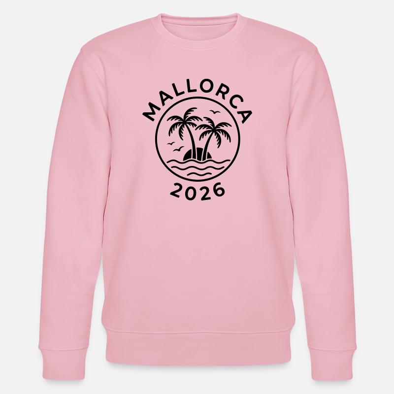 Mallorca 2026 - Stanley/Stella Unisex Bio-Sweatshirt CHANGER  - Hellrosa
