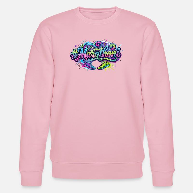 Chaussures de course Marathoni Graffiti - Sweat bio CHANGER Stanley/Stella Unisexe - rose pâle