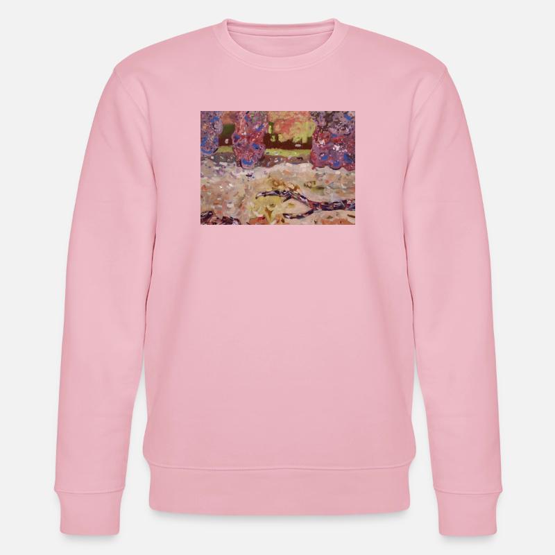 Impressionistischer Park - Stanley/Stella Unisex Bio-Sweatshirt CHANGER  - Hellrosa