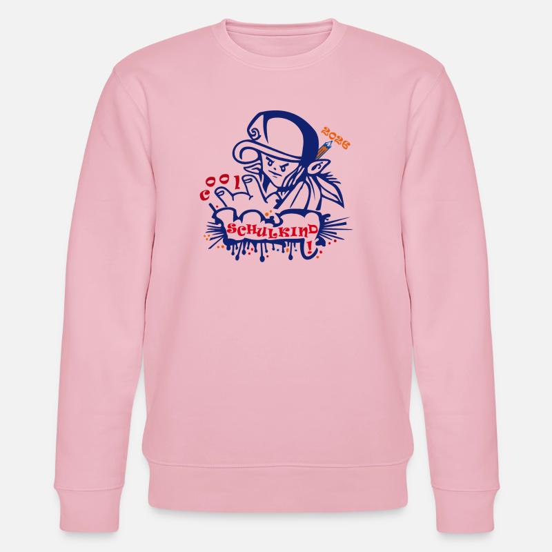 Écolier - Sweat bio CHANGER Stanley/Stella Unisexe - rose pâle